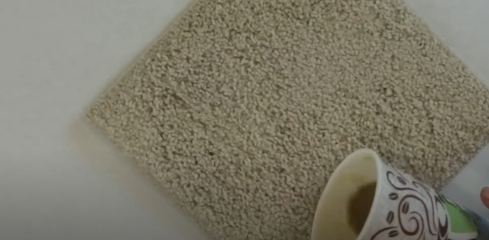 coffee on floor